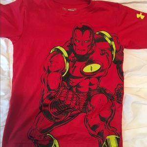 Iron Man Under Armour shirt